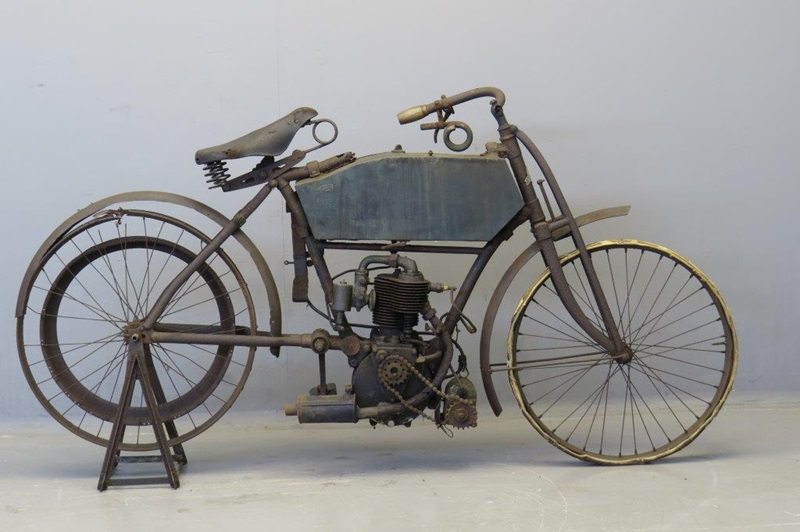 Harley Davidson 1903 двигатель