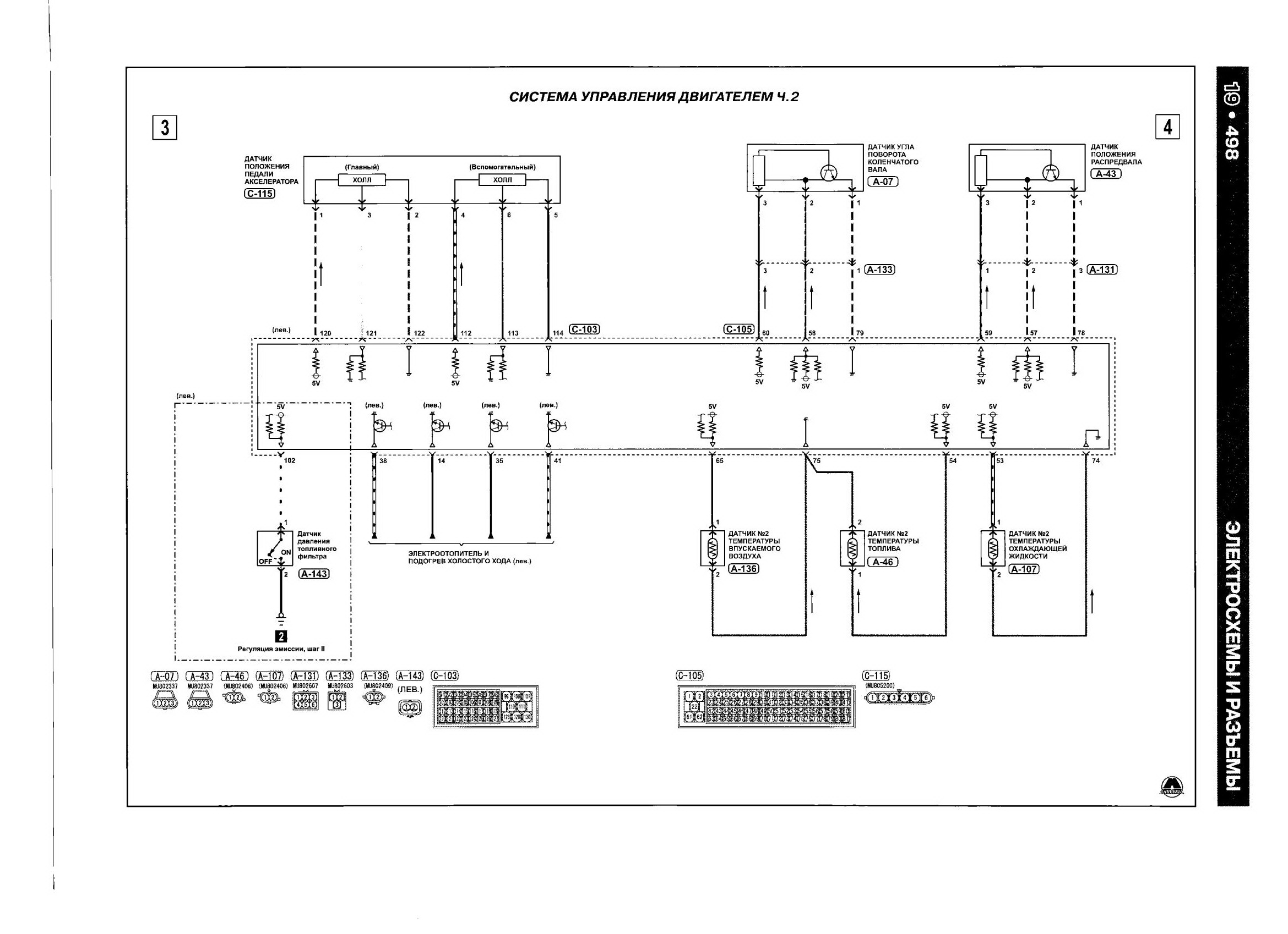 Схема электрооборудования л200